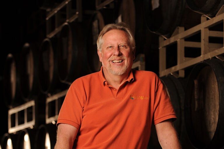 In the cellar at Madera